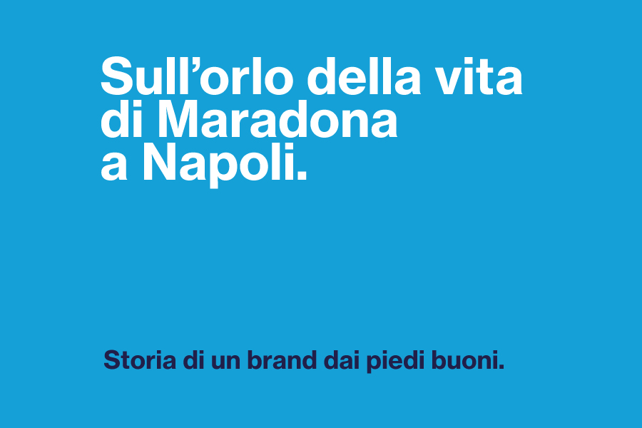 Sull'orlo della vita di Maradona a Napoli.
